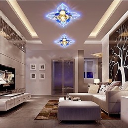 Krištáľová lampa Smd CreativeTube Spotlight Absorb Dome Light