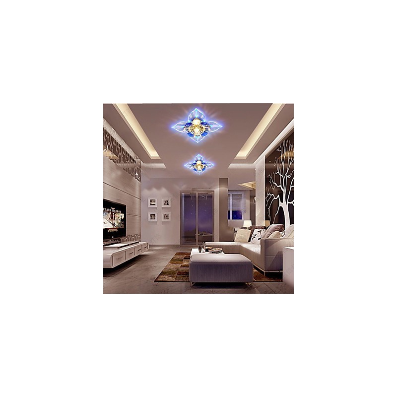 Krištáľová lampa Smd CreativeTube Spotlight Absorb Dome Light