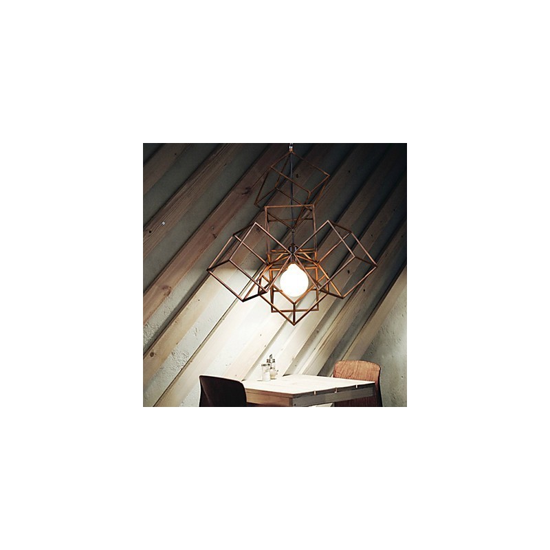 Prívesok 1 Light Vintage Minimalist Iron Paint Luster