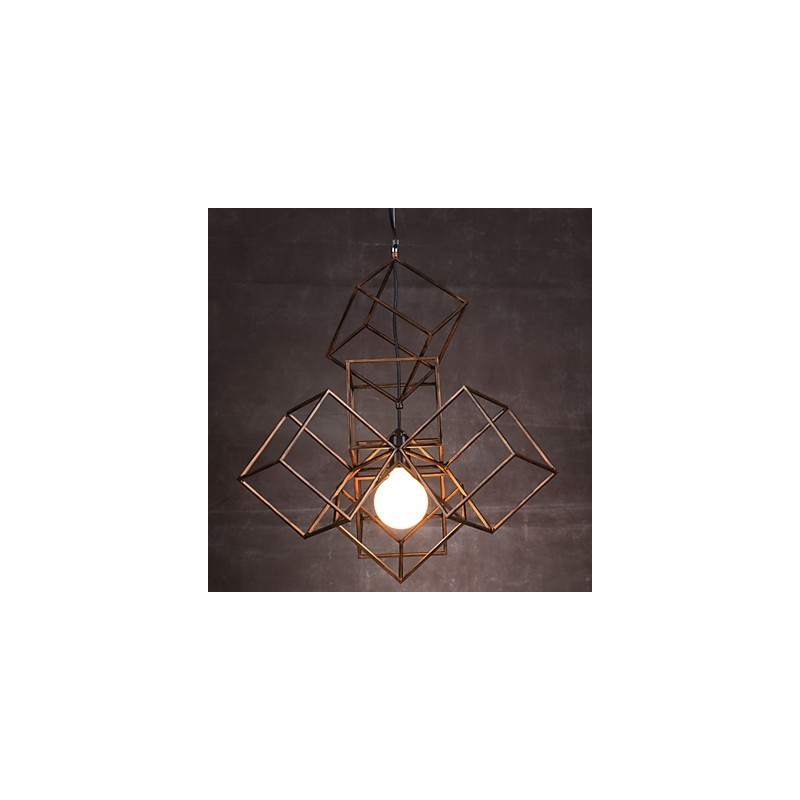 Prívesok 1 Light Vintage Minimalist Iron Paint Luster
