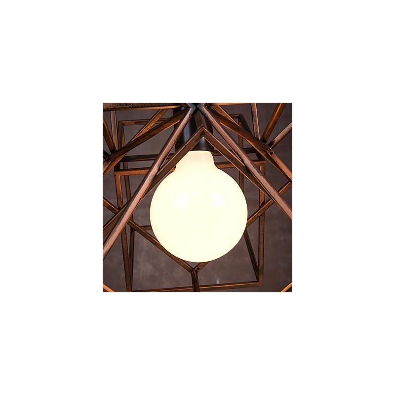 Prívesok 1 Light Vintage Minimalist Iron Paint Luster