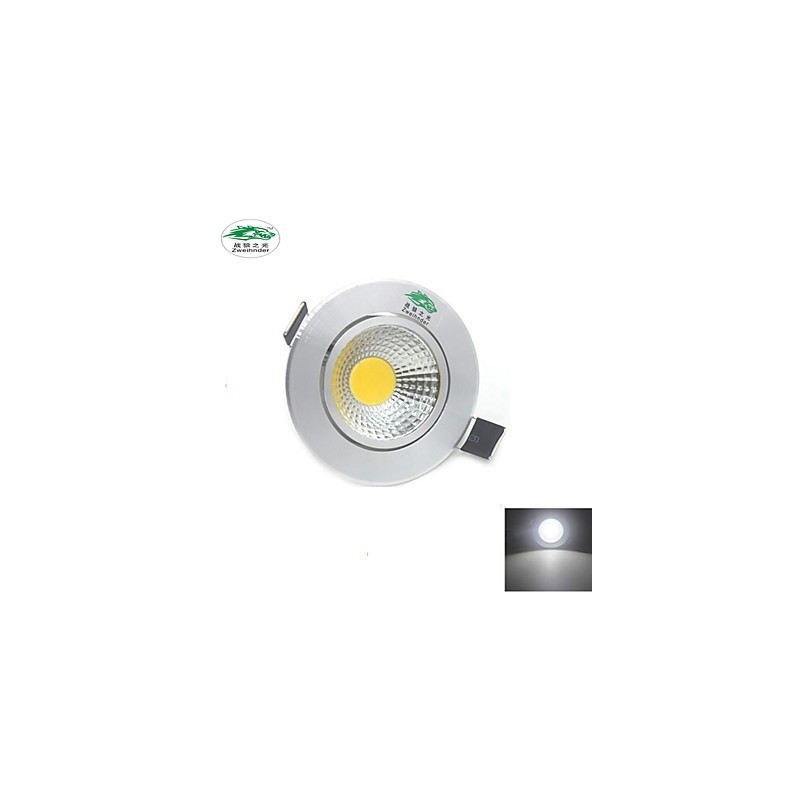 4ks Zweihnder 3W 300Lm COB stropná lampa Downlight teplé biele svetlo