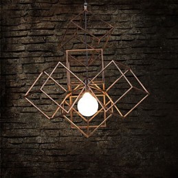 Prívesok 1 Light Vintage Minimalist Iron Paint Luster