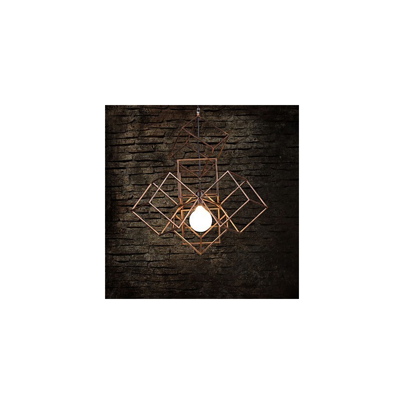 Prívesok 1 Light Vintage Minimalist Iron Paint Luster