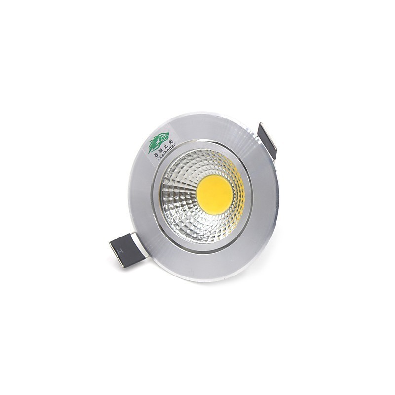 4ks Zweihnder 3W 300Lm COB stropná lampa Downlight teplé biele svetlo