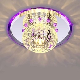 Krištáľová lampa Smd CreativeTube Spotlight Absorb Dome Light