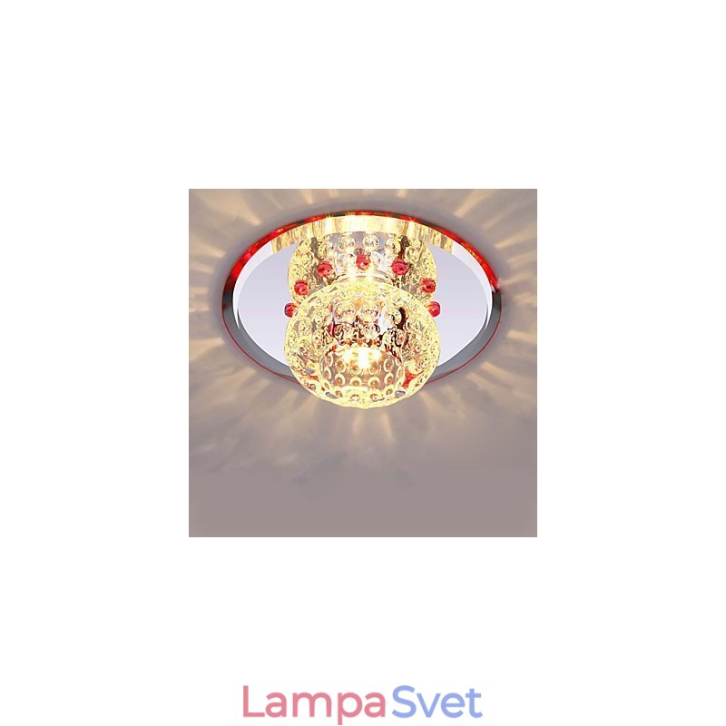 Krištáľová lampa Smd CreativeTube Spotlight Absorb Dome Light