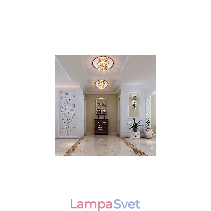 Krištáľová lampa Smd CreativeTube Spotlight Absorb Dome Light