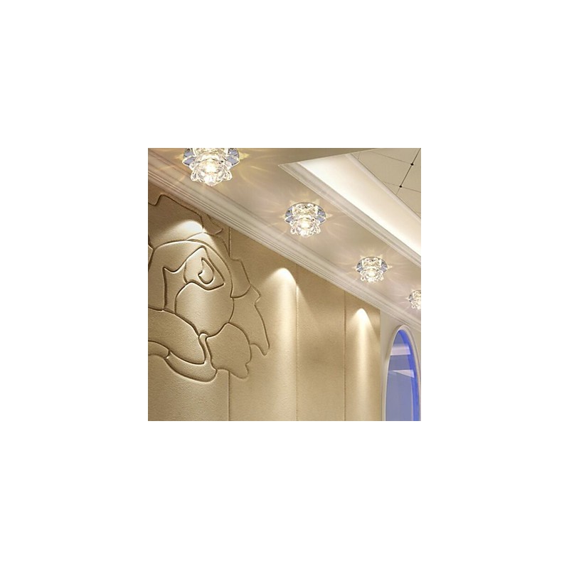 Krištáľová lampa Smd CreativeTube Spotlight Absorb Dome Light