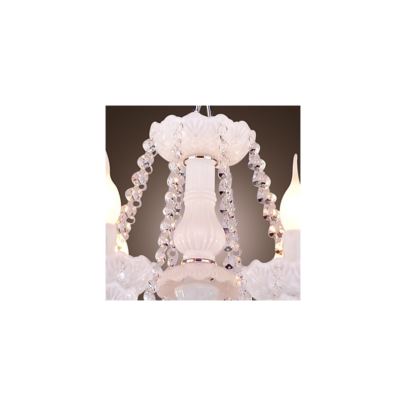 Moderný súčasný galvanicky pokovovaný luster