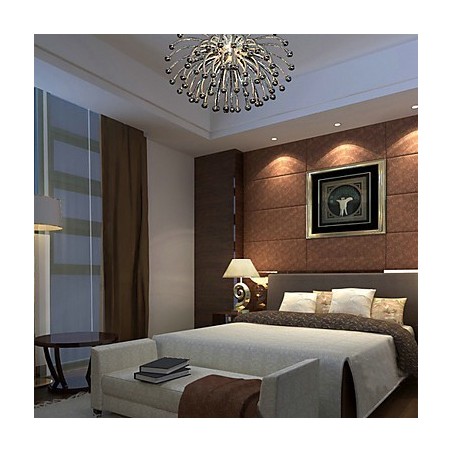 Umelecké stropné svietidlo s 1 svetlom