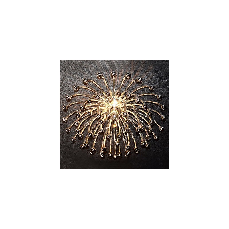 Umelecké stropné svietidlo s 1 svetlom