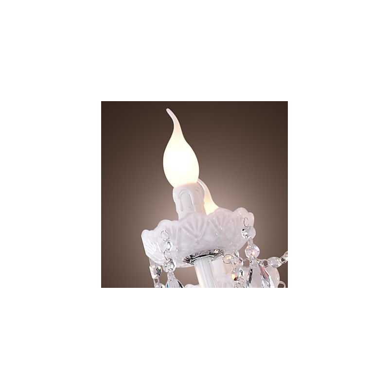 Moderný súčasný galvanicky pokovovaný luster