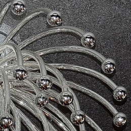 Umelecké stropné svietidlo s 1 svetlom