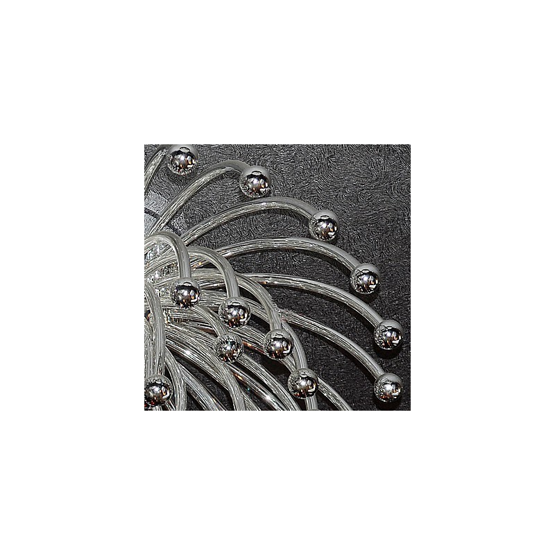 Umelecké stropné svietidlo s 1 svetlom