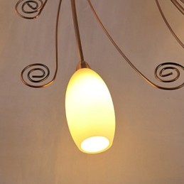Umelecké hliníkové zapustené svietidlá s 12 svetlami
