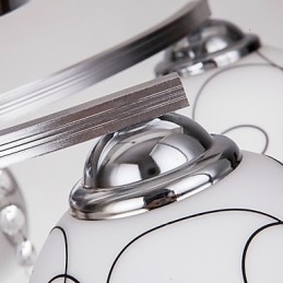 Luster Modern Crystal Living 8 svetiel