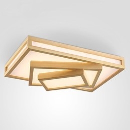 Moderná súčasná maľba v mini štýle z bambusového dreva