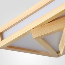 Moderná súčasná maľba v mini štýle z bambusového dreva