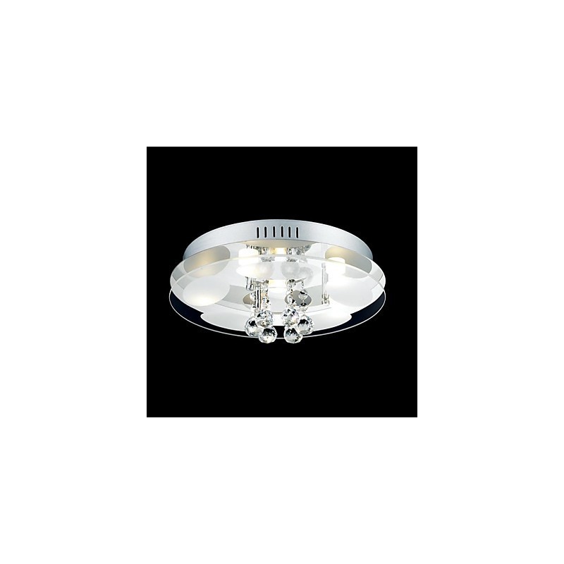 Kolejové svetlá Crystal Modern Contemporary Metal