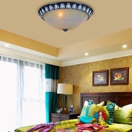 Zapustená montáž Light Pattern Sklenená živica Strieborná rezba Európska klasika