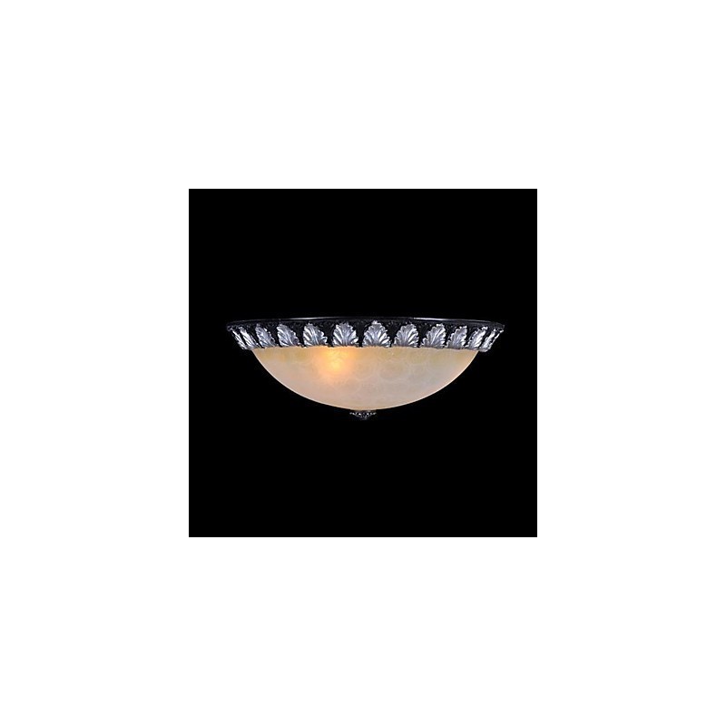 Zapustená montáž Light Pattern Sklenená živica Strieborná rezba Európska klasika