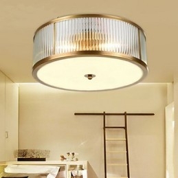 Plná medená lampa Lampa A