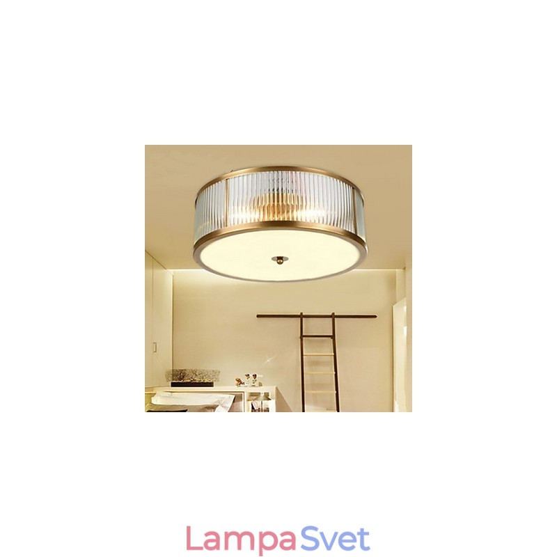 Plná medená lampa Lampa A