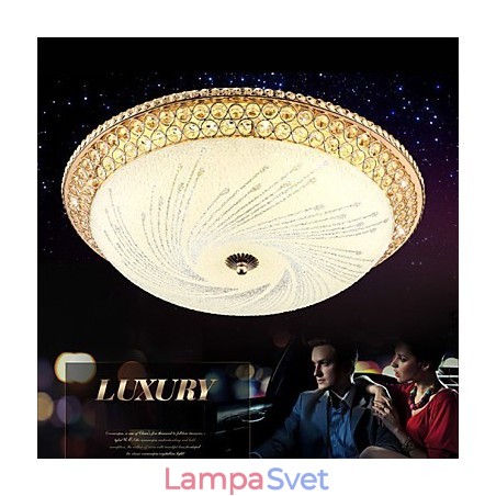 Moderné luxusné krištáľové svetlo Absorb Dome Light SMD Double Color Priemer 50CM Moderné luxusné krištáľové svetlo Absorb Dome Light SMD Double Color Priemer 50CM