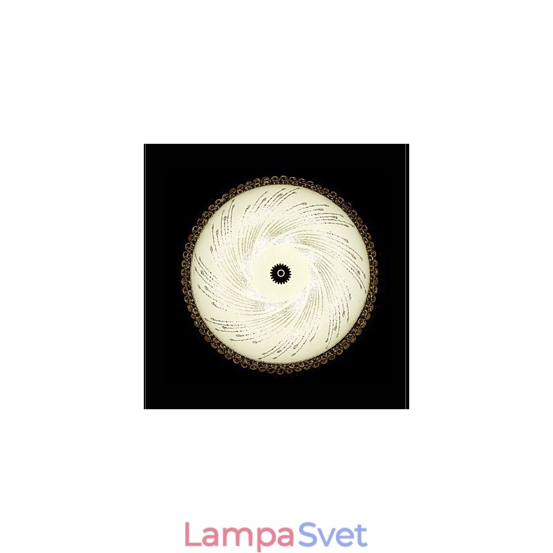 Moderné luxusné krištáľové svetlo Absorb Dome Light SMD Double Color Priemer 50CM