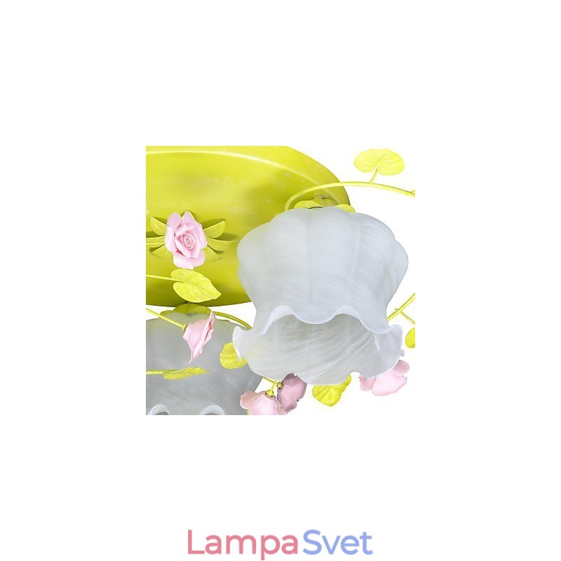 Kreatívna lampa Lampa Teplá záhradná ruža Tri jednoduché stropné lampy