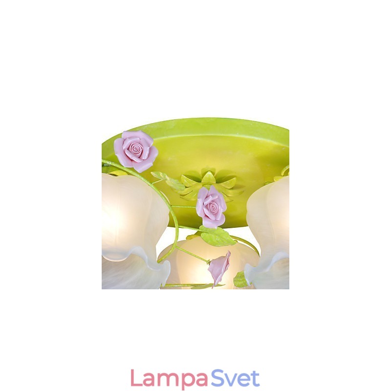 Kreatívna lampa Lampa Teplá záhradná ruža Tri jednoduché stropné lampy