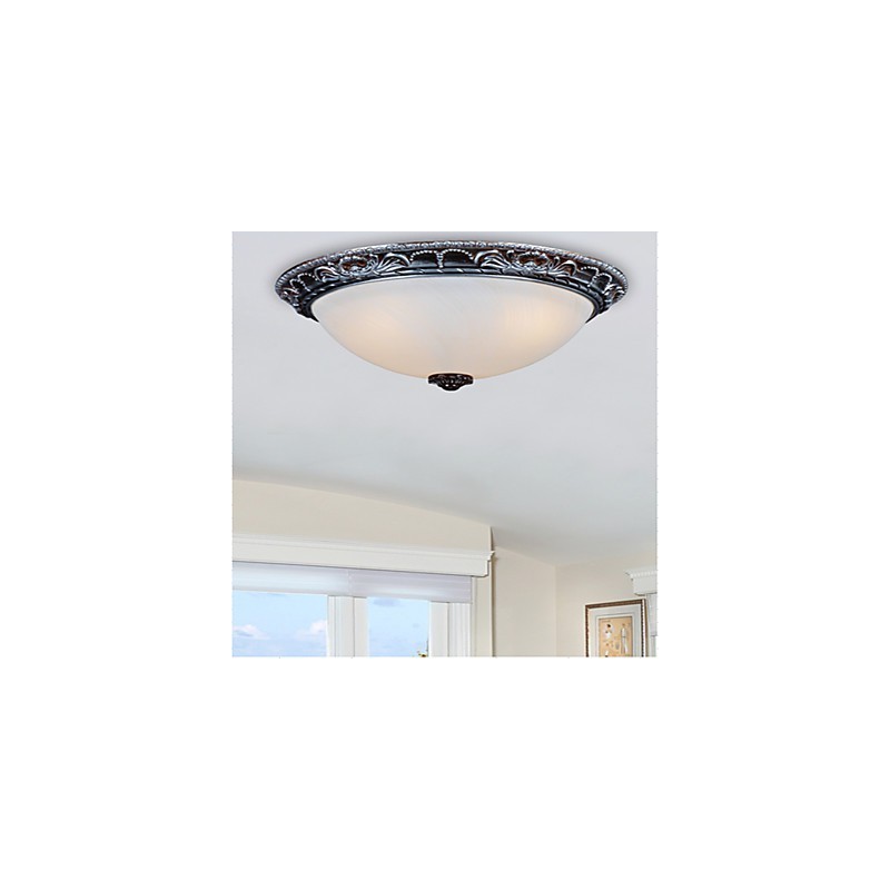 Flush Mount Vintage Traditional Classic Retro Bowl Živica
