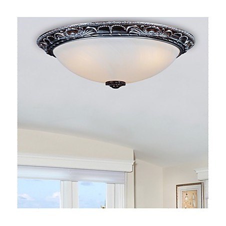 Flush Mount Vintage Traditional Classic Retro Bowl Živica Flush Mount Vintage Traditional Classic Retro Bowl Živica