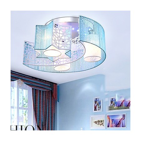 Lustrové svetlá Moderné súčasné kovové