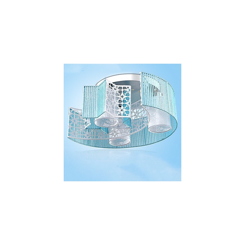 Lustrové svetlá Moderné súčasné kovové