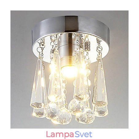 1 ľahká polozapustená montáž z kryštálu
