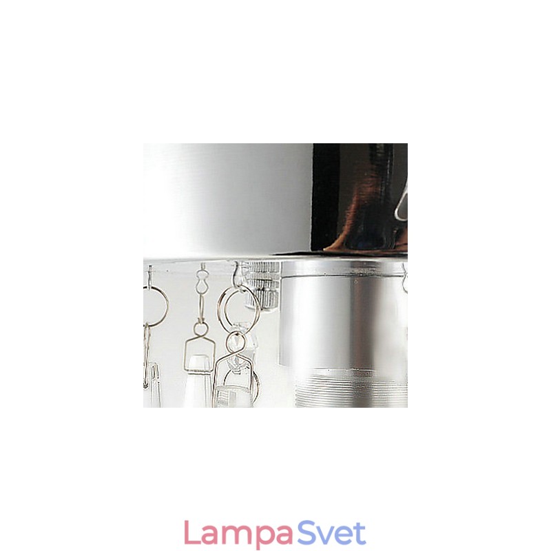 1 ľahká polozapustená montáž z kryštálu