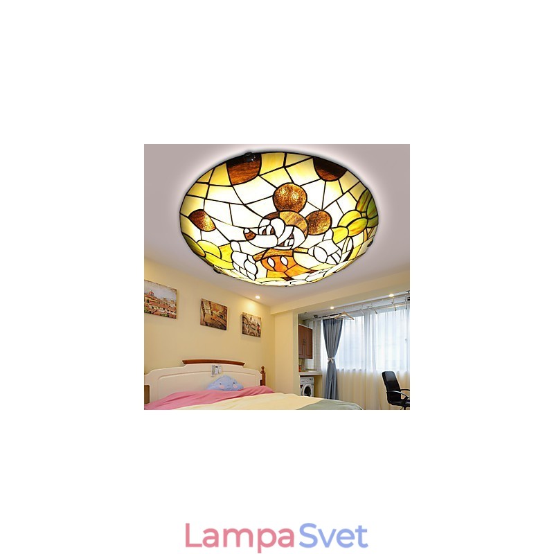 Stredomorské kupolové svetlo Sladké deti Mickey Mouse Dome svetlo s priemerom 40 cm