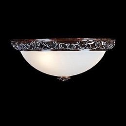 Zapustená montáž Light Glass Rein Silver Carving European Classic