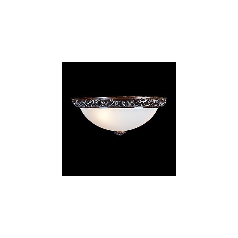 Zapustená montáž Light Glass Rein Silver Carving European Classic