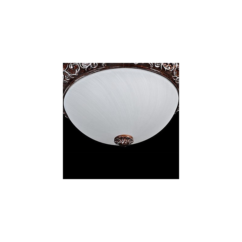 Zapustená montáž Light Glass Rein Silver Carving European Classic