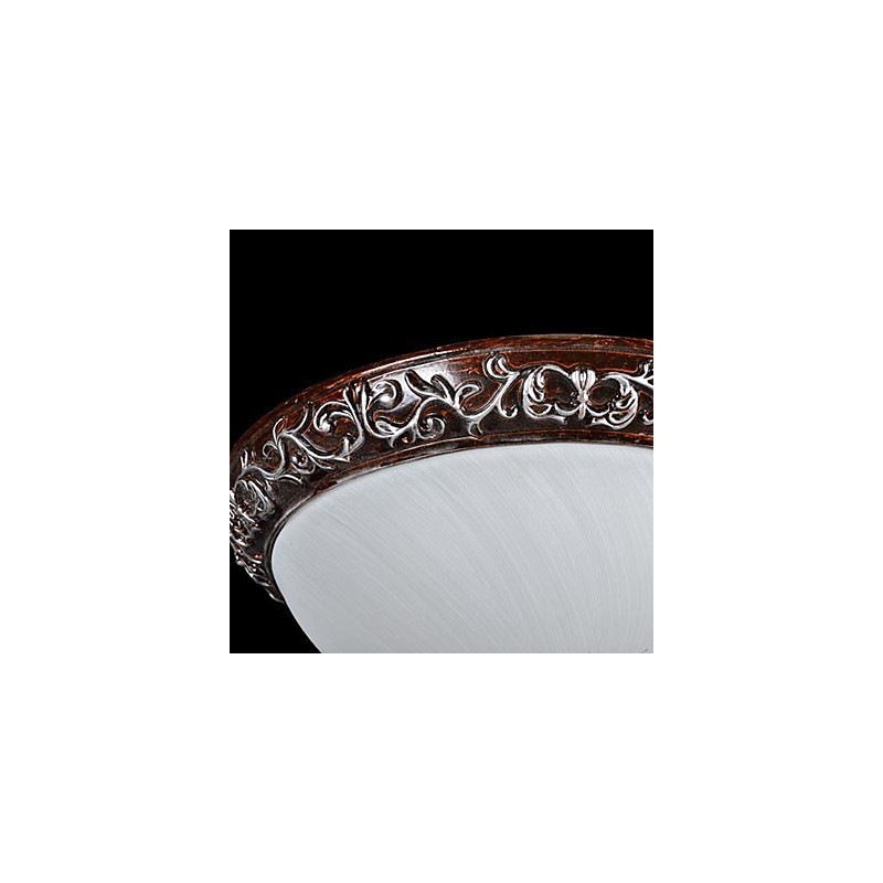 Zapustená montáž Light Glass Rein Silver Carving European Classic