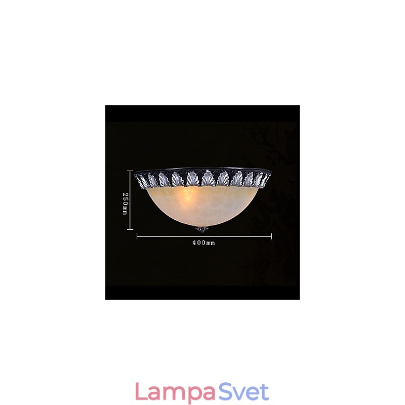 Zapustená montáž Light Pattern Sklenená živica Strieborná rezba Európska klasika