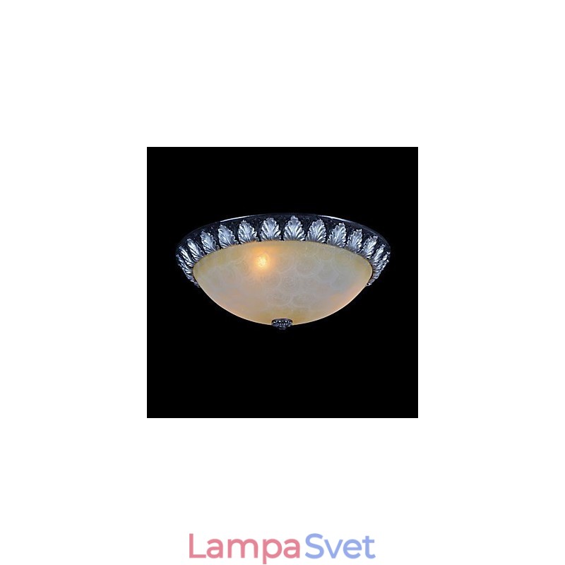 Zapustená montáž Light Pattern Sklenená živica Strieborná rezba Európska klasika