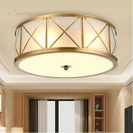 Plná medená lampa Lampa D