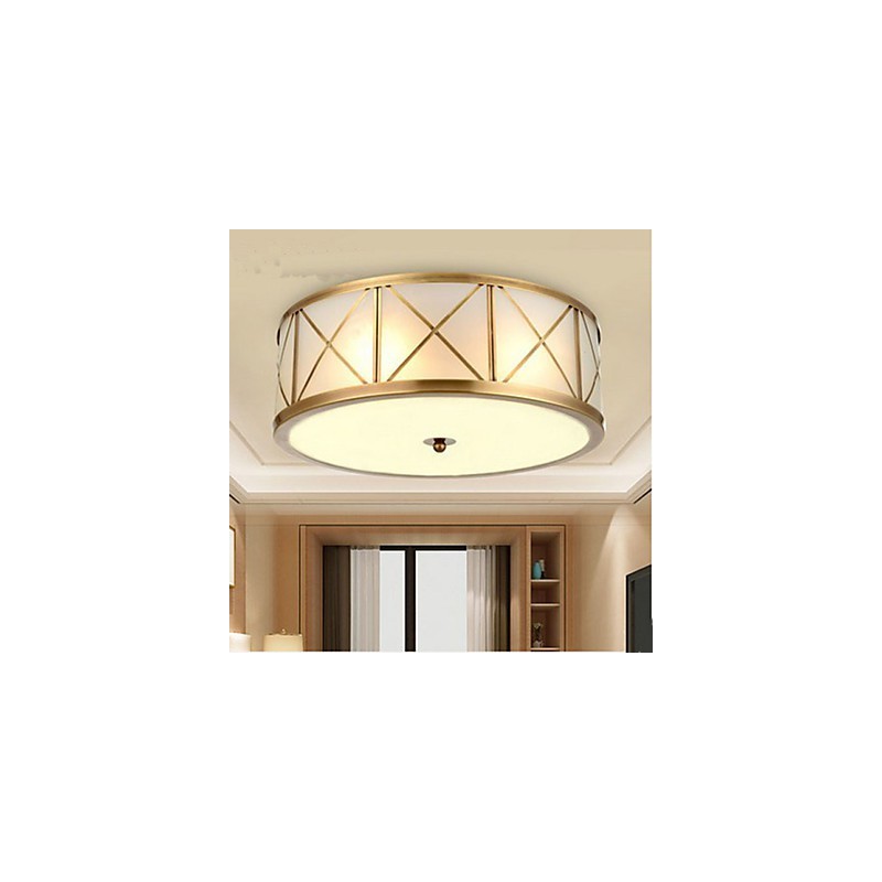 Plná medená lampa Lampa D