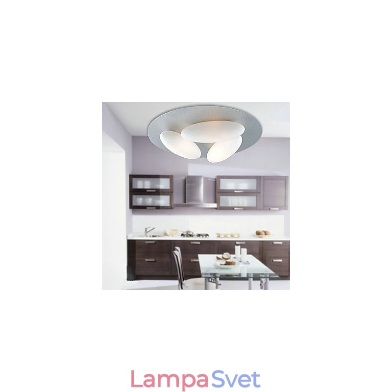 Moderný zapustený držiak s 3 svetlami (základňa žiarovky G9)