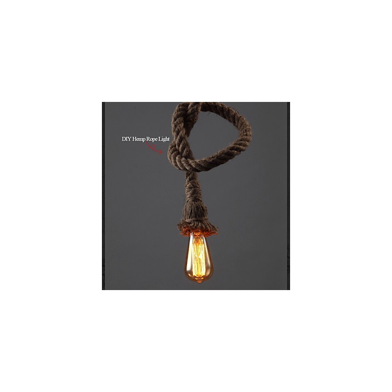 1 Ľahké DIY umelecké konopné lano Ľahké kreatívne konopné lano Droplight