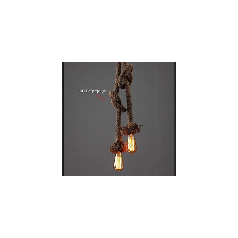 1 Ľahké DIY umelecké konopné lano Ľahké kreatívne konopné lano Droplight